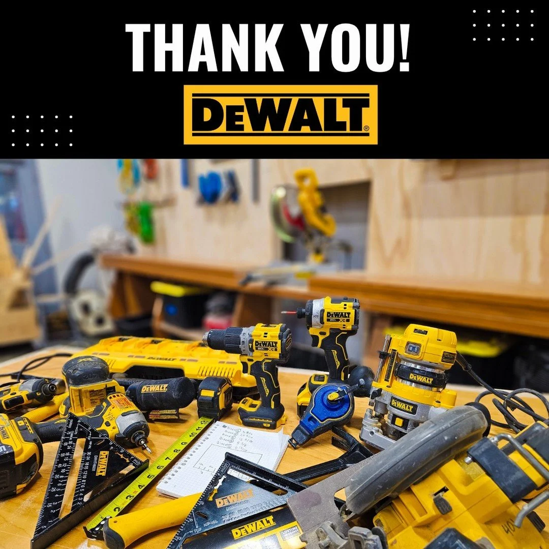 DeWALT's ongoing tool donations help our students and instructors build real-world skills and confidence in the trades. We&rsquo;re proud to partner with companies that invest in hands-on learning and workforce development. 💪🔧 #YouthBuildBoston #Tr