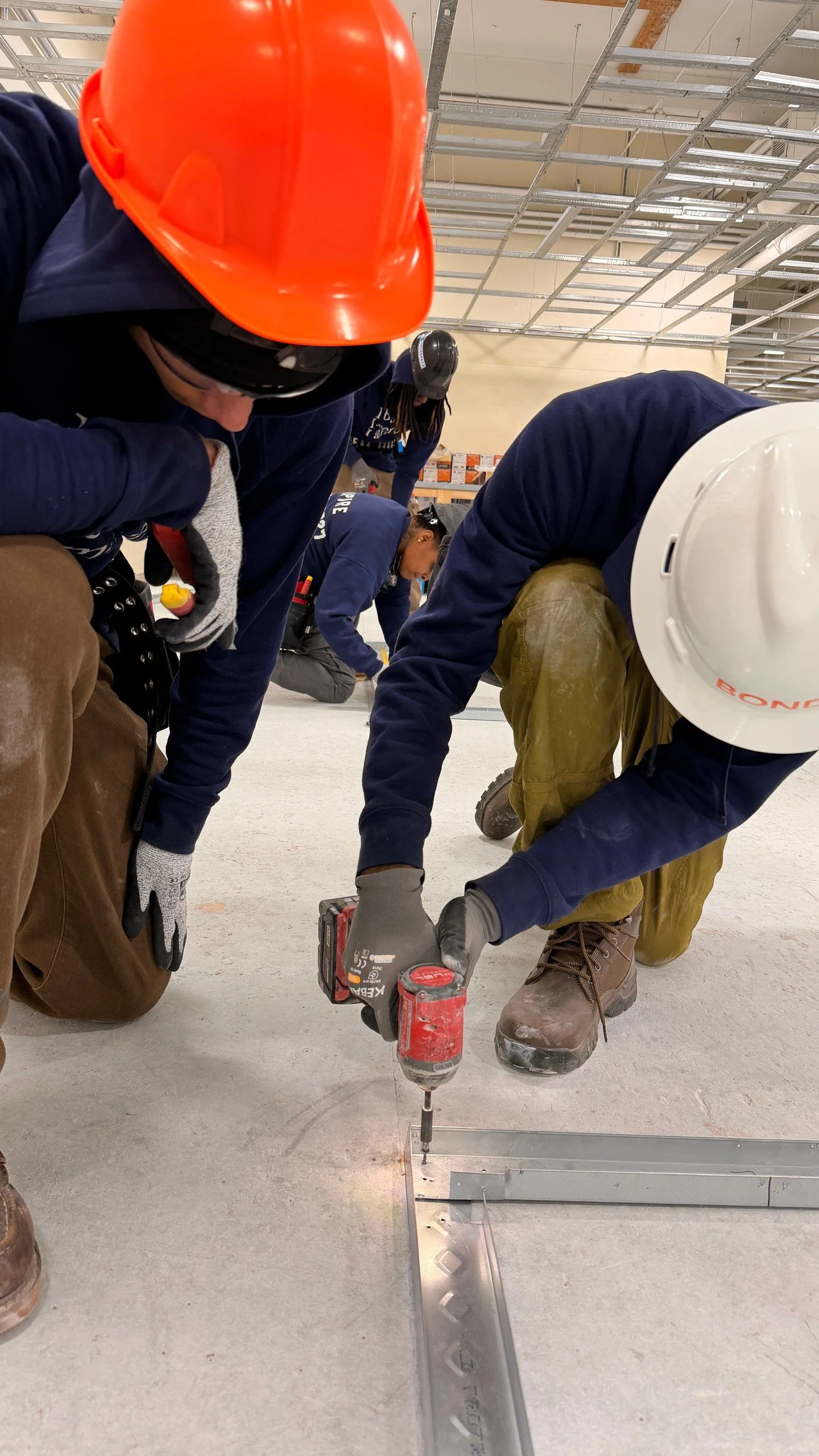Our Pre-apprentices had the opportunity to visit the Carpenters Center Boston Training Facility.

Thank you to Nilson for leading an engaging tour and introducing our students to metal framing techniques!