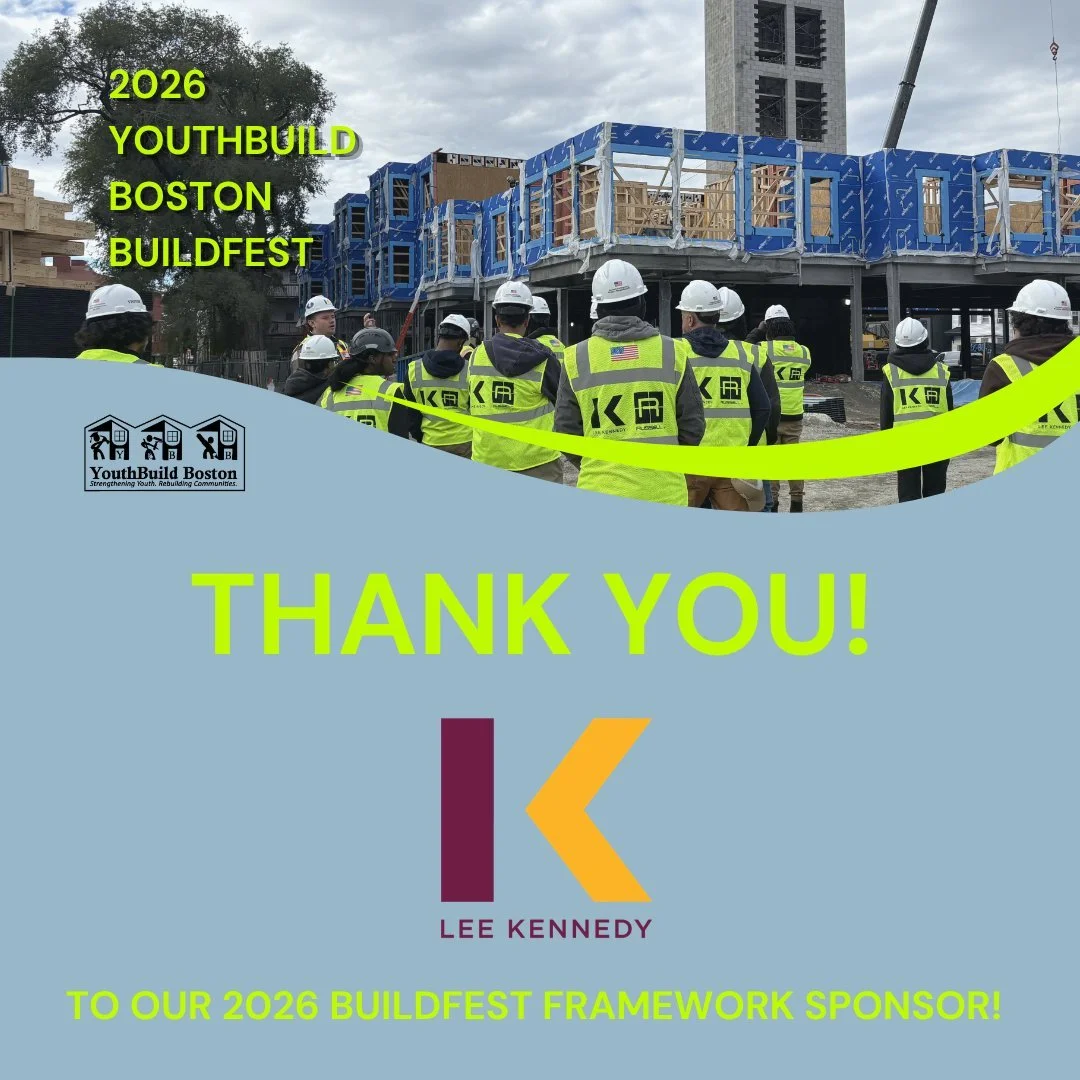 Thank you to our Framework Sponsor, Lee Kennedy Co. Inc., for supporting YouthBuild Boston's BuildFest 2026!

Your partnership helps YouthBuild Boston continue creating opportunities for young adults through education, workforce development, and expo