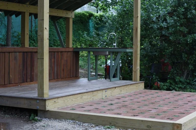 Haley House’s Outdoor Kitchen constructed by YouthBuild Boston is Open
