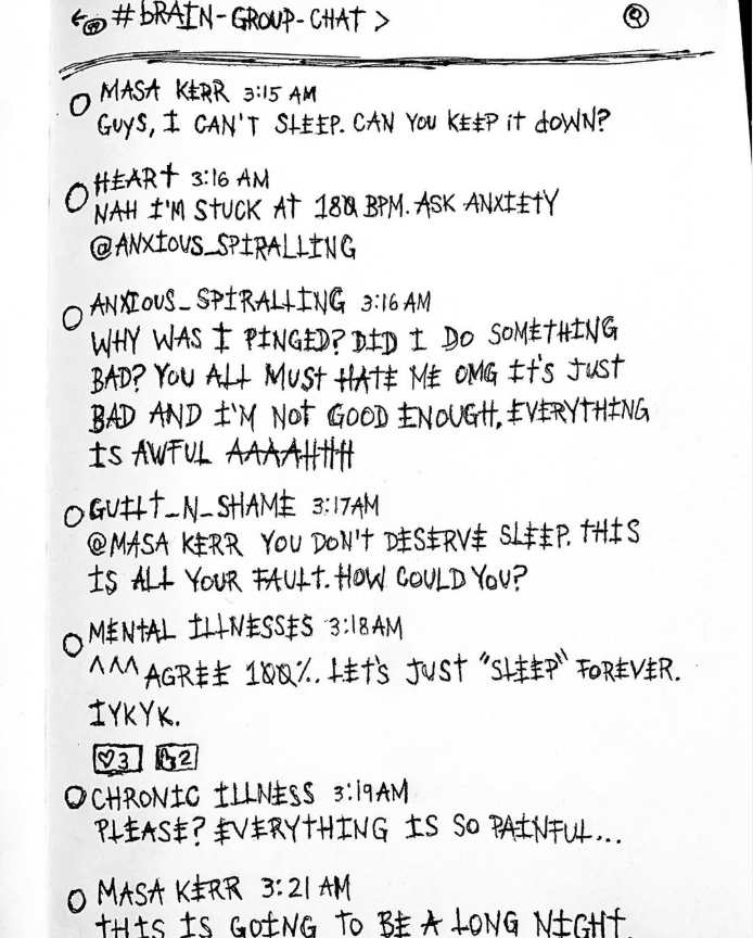 If My Brain Had an Unhinged Discord