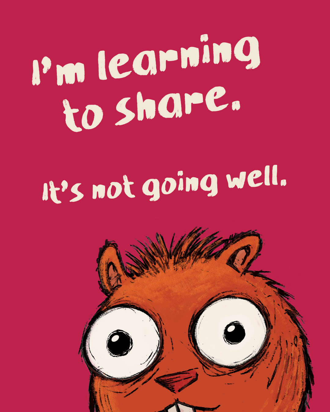 Nutty Hazel social media campaign featuring the brand's squirrel character and playful voice