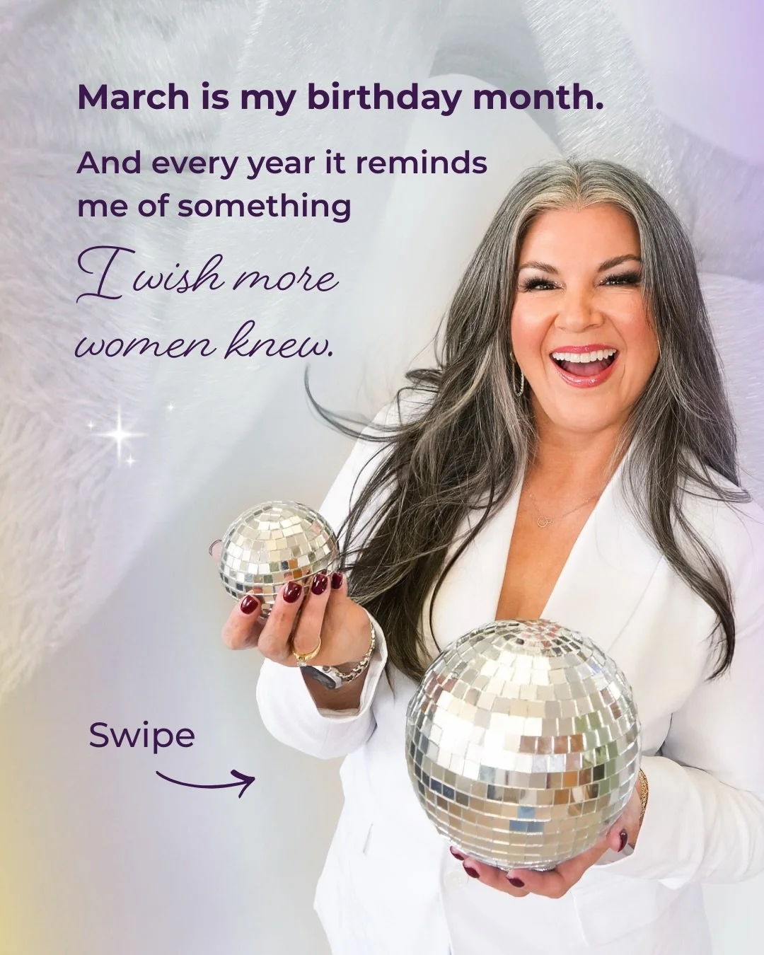 March is my birthday month. ✨

And every year it brings a moment of reflection.

Because somewhere along the way in midlife&hellip;
many of us feel it.

That quiet pull.

The whisper that says there might be something more waiting for us.

More joy.
