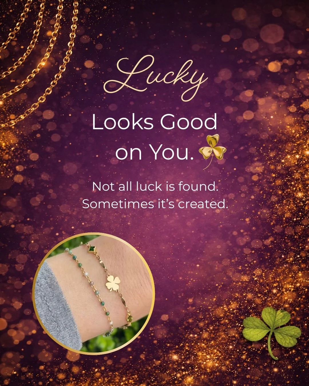 Happy St. Patrick&rsquo;s Day from this Irish lass! 😊🍀✨

Not all luck is found.
Sometimes it&rsquo;s created.

Sometimes it looks like the friendships you celebrate, the milestones you honor, and the moments you choose yourself.

Here&rsquo;s to cr