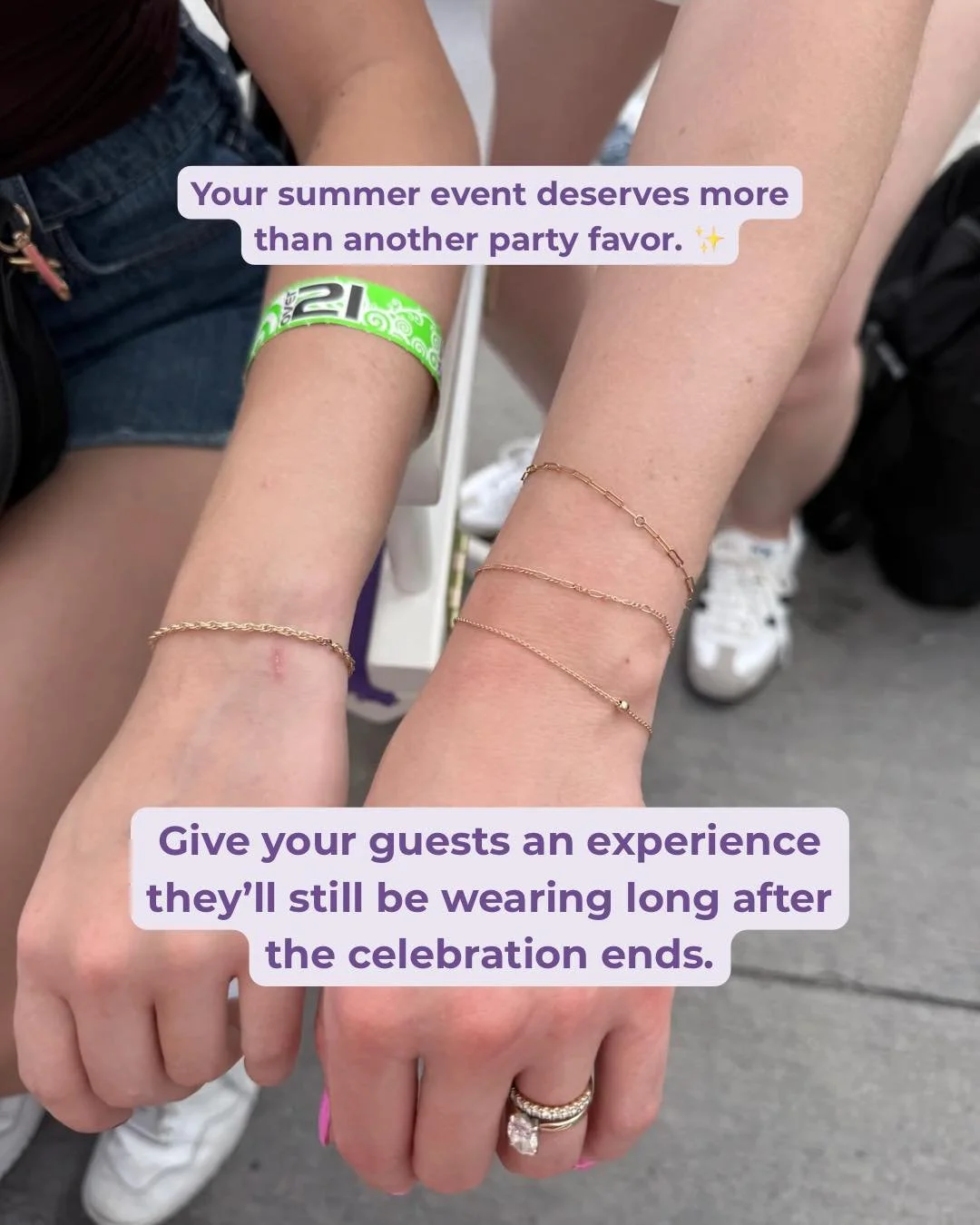 The best party favors aren&rsquo;t left behind at the end of the night.

They&rsquo;re worn for years. ✨

Whether you&rsquo;re planning a bridal shower, milestone birthday, girls&rsquo; night, client appreciation event, corporate gathering, or family