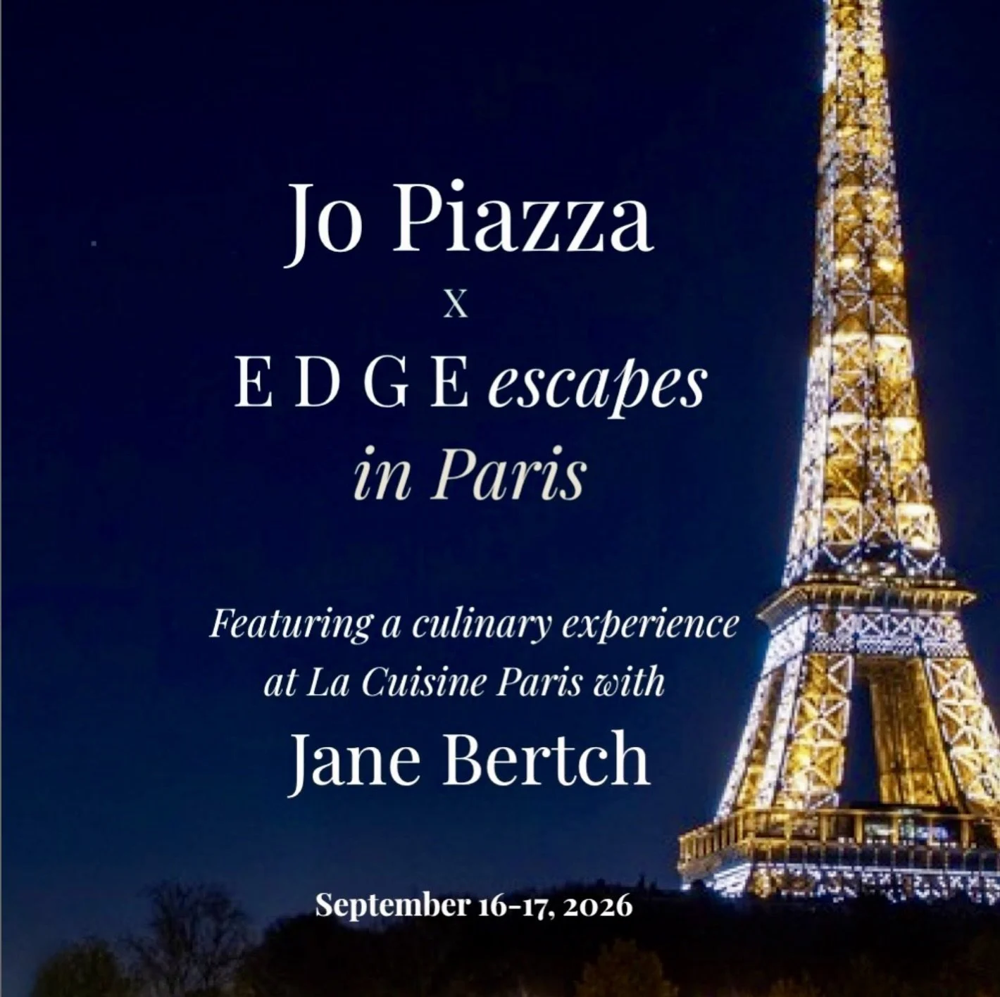 Paris with EDGE Escapes