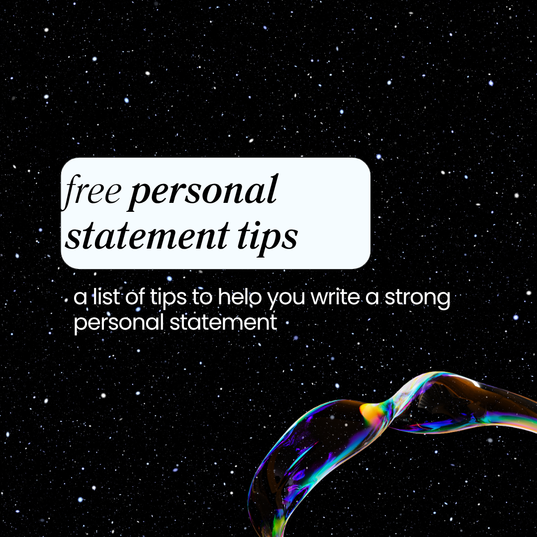 Free - Personal Statement Tips