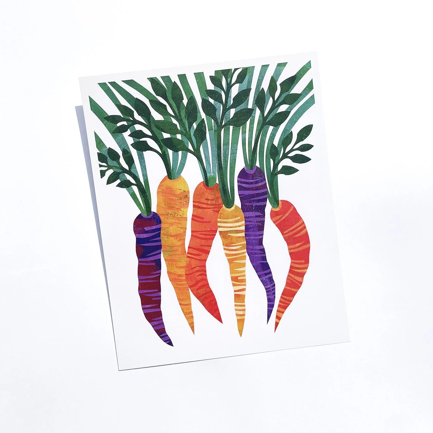 Rainbow Carrots - Print