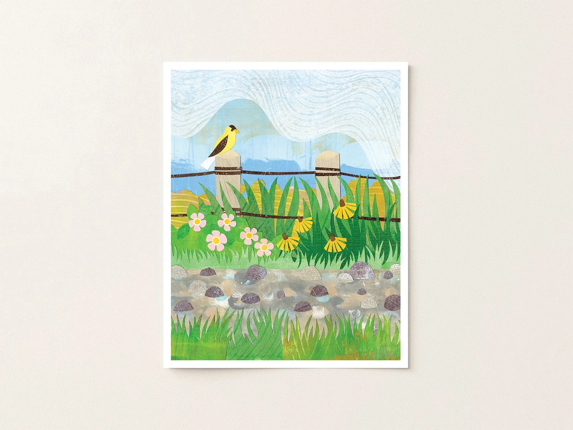 Ramble on a Gravel Road - Print
