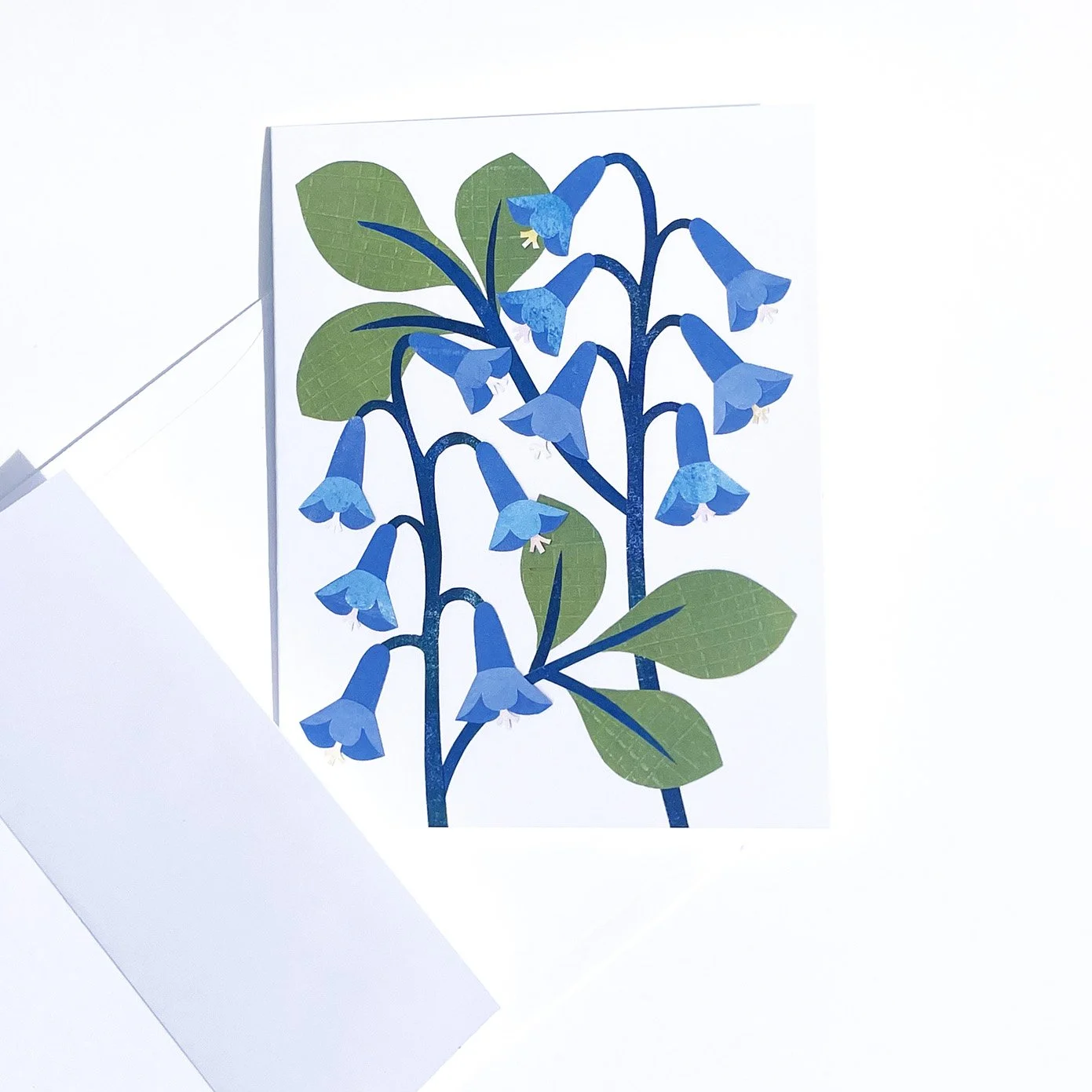 Virginia Bluebell - Greeting Card