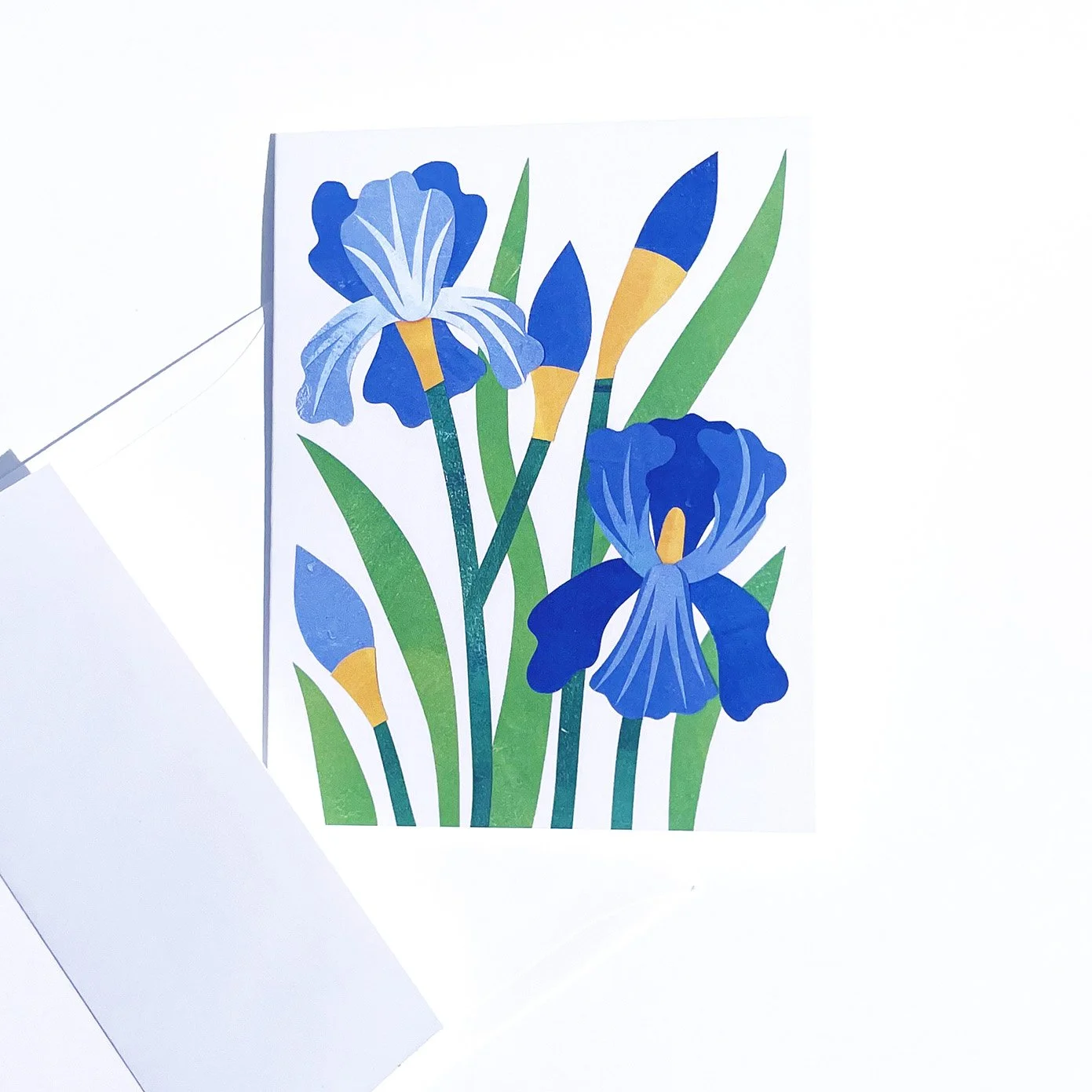 Iris - Greeting Card