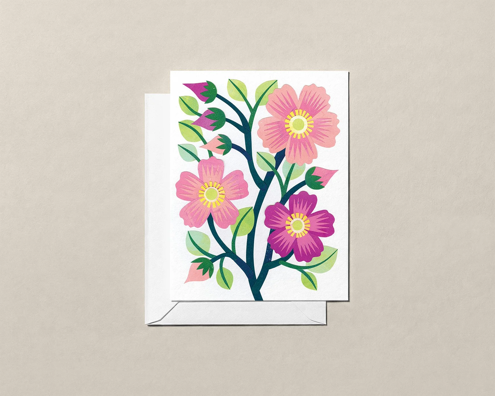 Prairie Rose - Greeting Card