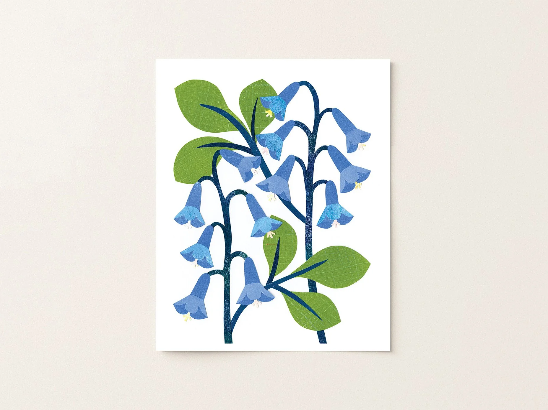 Virginia Bluebells - Print