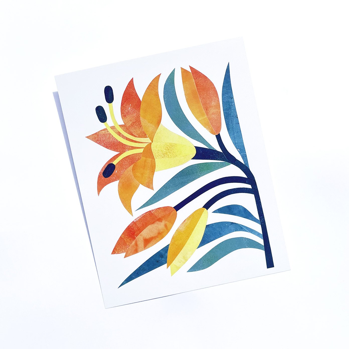 Orange Lilly - Print