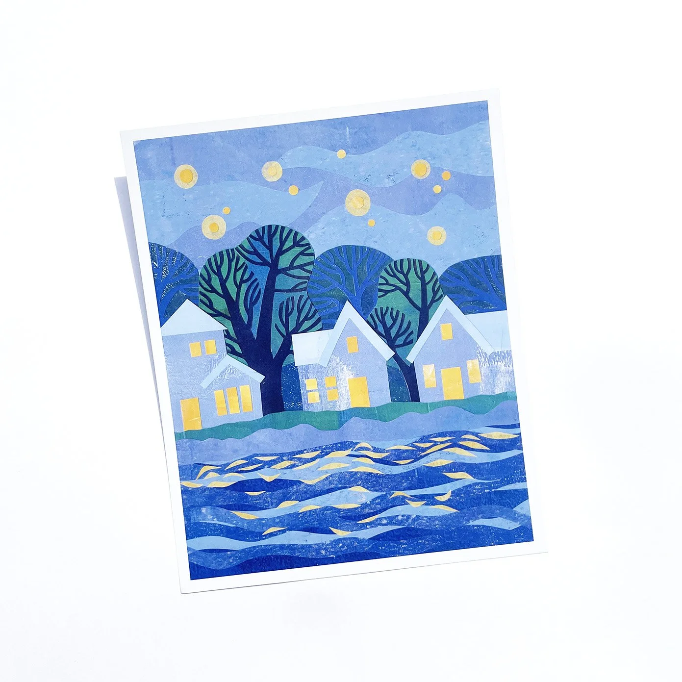 Stars on the Lake - Print