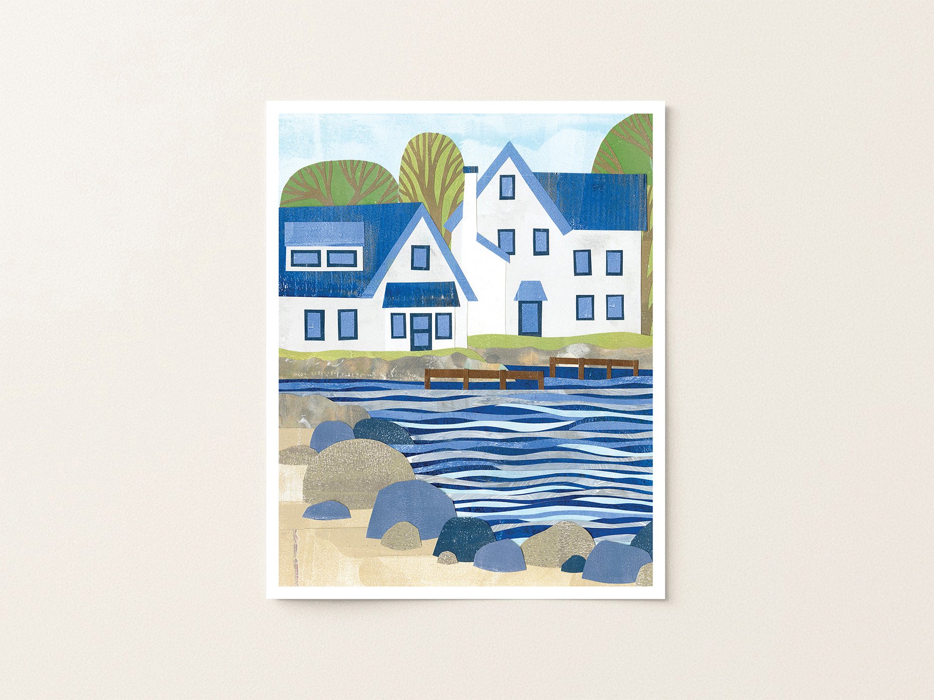 Neighbors for the Summer - Print