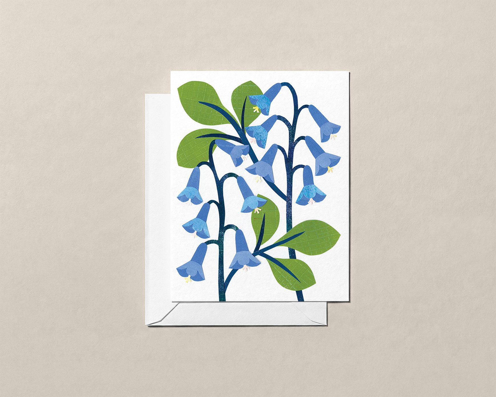 Virginia Bluebell - Greeting Card