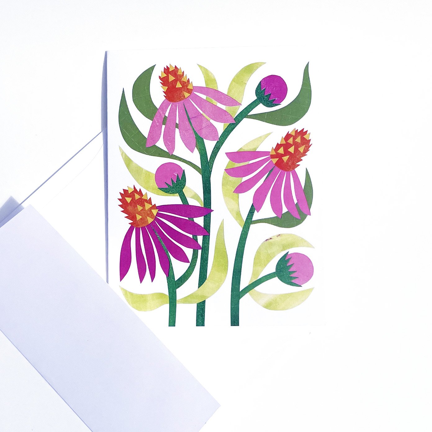 Cone Flower - Greeting Card