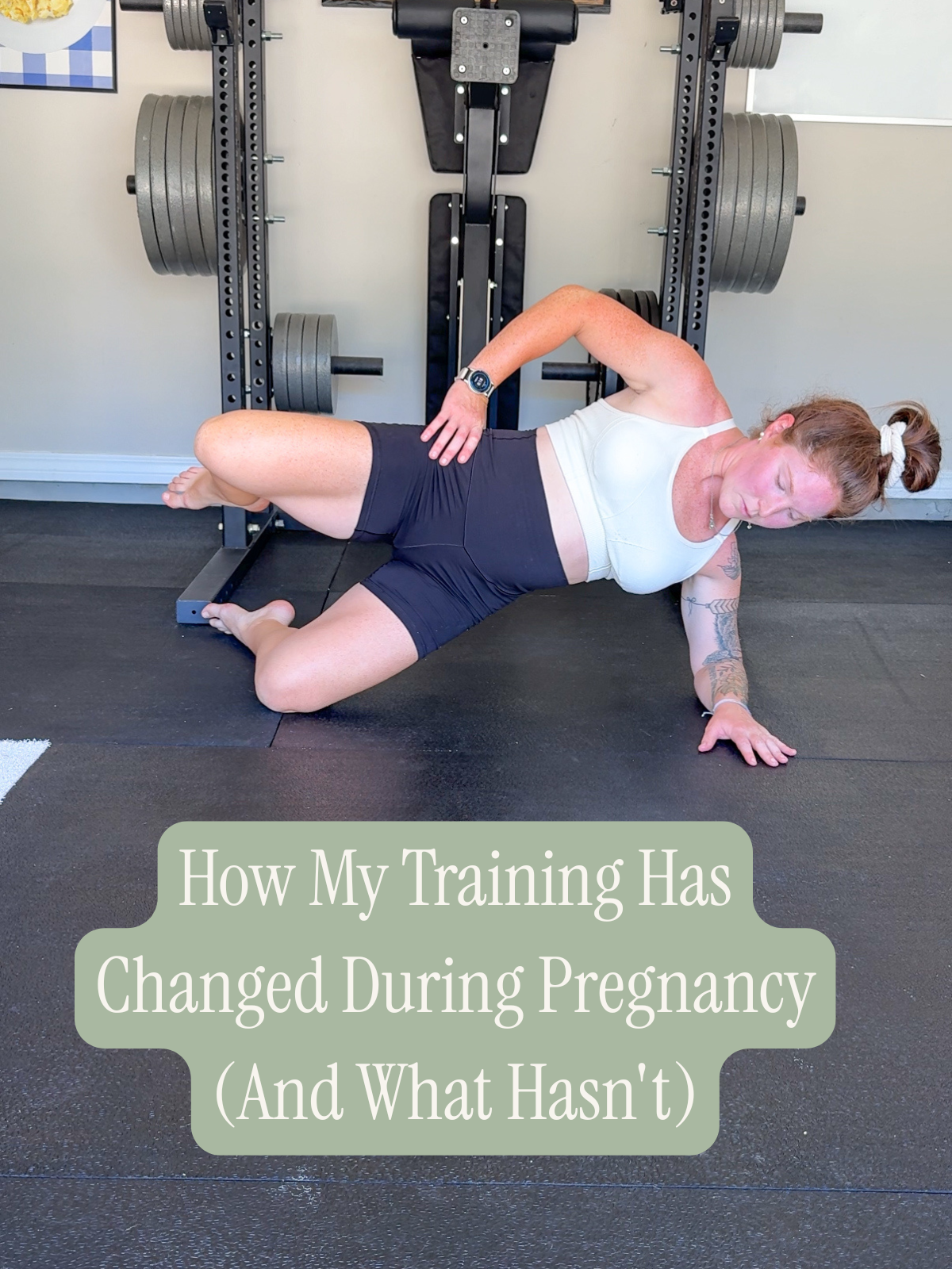 How My Training Has Changed During Pregnancy (And What Hasn't)