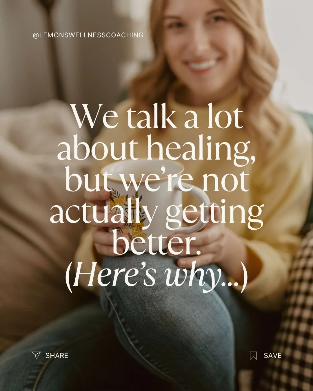 You&rsquo;re not stuck because you&rsquo;re failing.
You&rsquo;re stuck because your approach needs an upgrade. 

And (good news 🤗) that&rsquo;s fixable! 

We don&rsquo;t need more information. We don&rsquo;t need to learn more trendy therapy lingo.