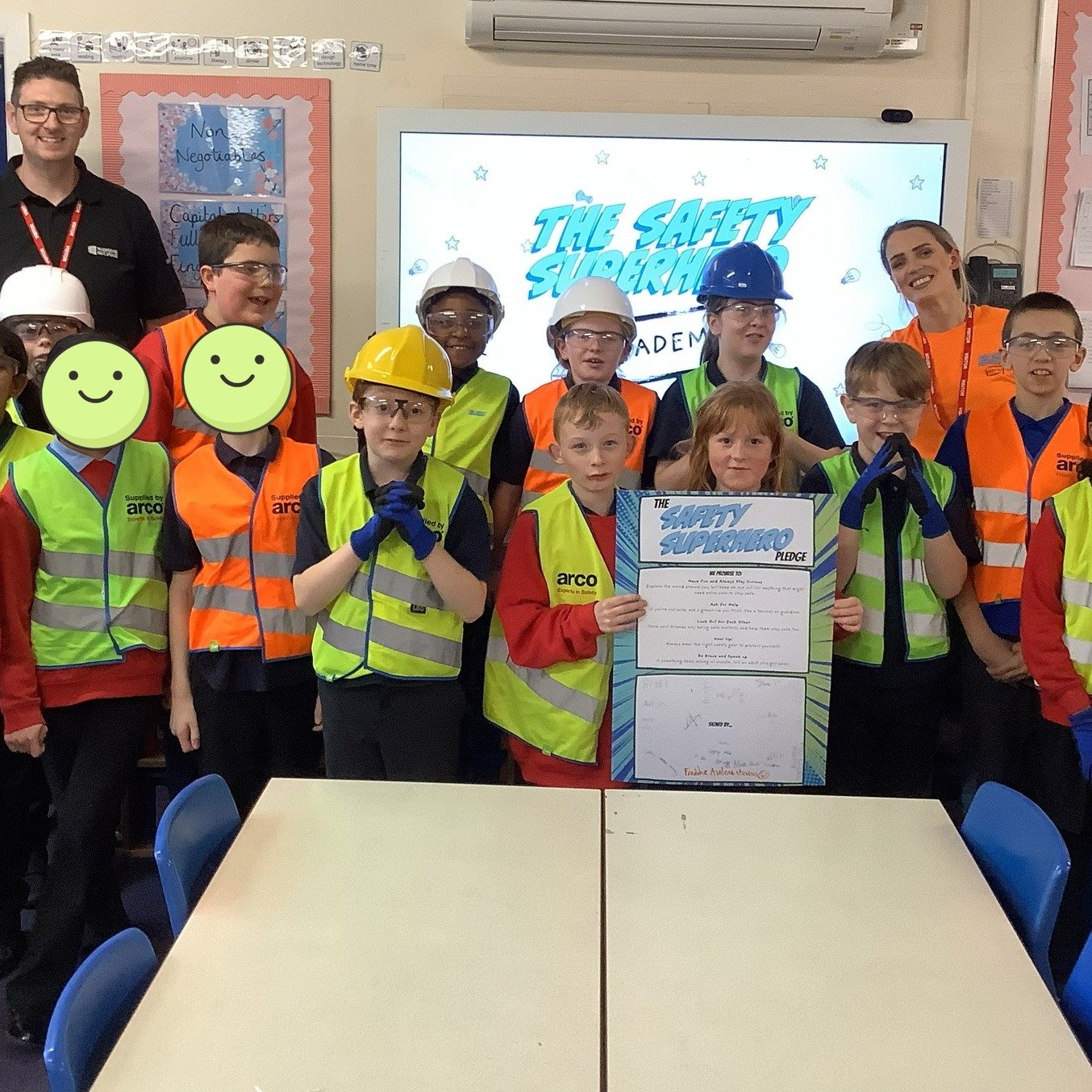 Last week, The Safety Superhero Academy&reg; delivered two sessions at Elland CofE School in West Yorkshire, thanks to the generous support of our friends at @veneskybrown 🦸&zwj;♀️

The Year 4 and Year 5 pupils were brilliant - curious, engaged, and