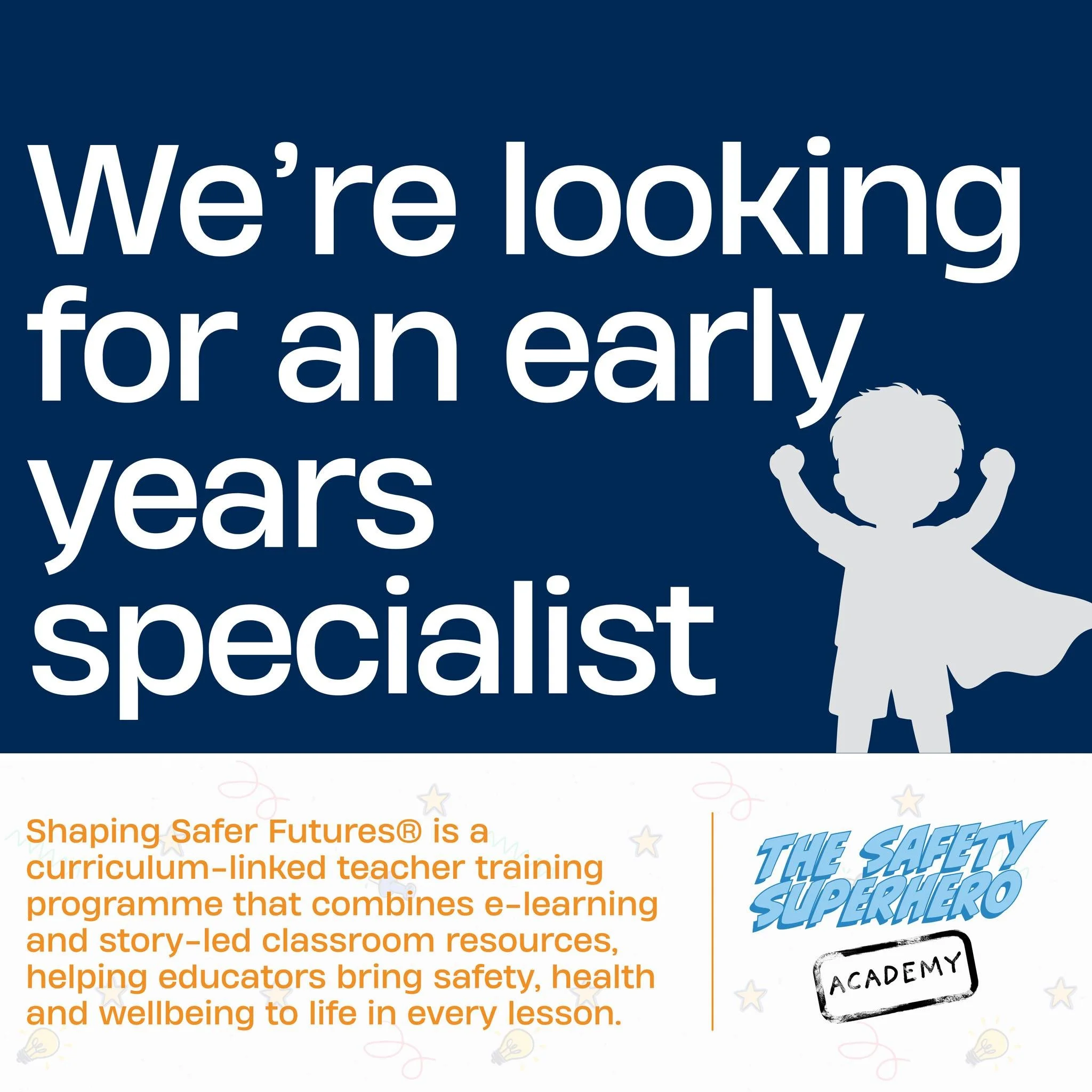 WORK WITH US 🩵 

We&rsquo;re looking to collaborate with an early years / primary education specialist. As we continue building our first e-learning educator course, we&rsquo;re seeking an experienced professional with a strong background in:

- Ear