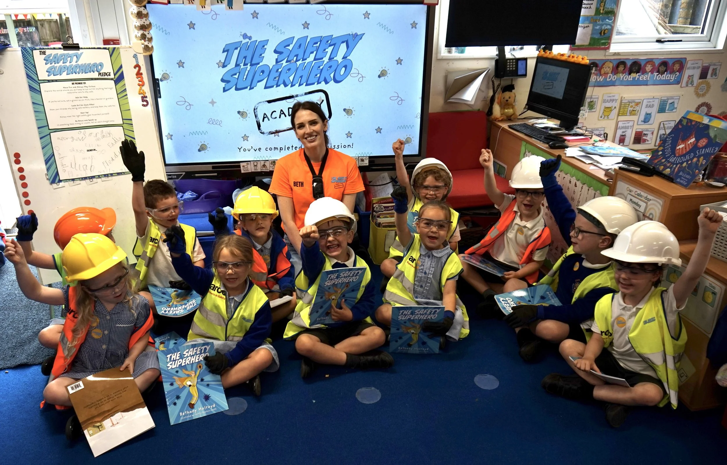 The Safety Superhero Academy® Featured in the Yorkshire Post