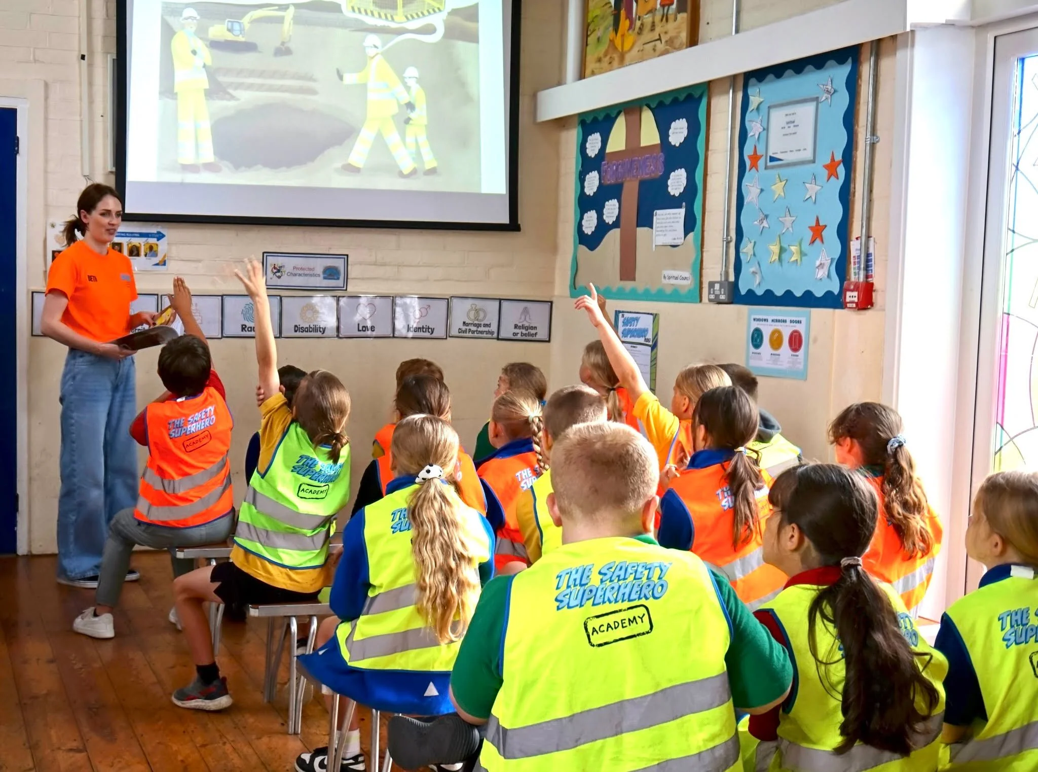 Recently, The Safety Superhero Academy&reg; visited Sholden CofE Primary School in Kent. As always, we ask teachers to share their feedback afterwards, and here's what they told us:

📊 Session highlights:
&bull; Engagement score: 5/5
&bull; Overall 