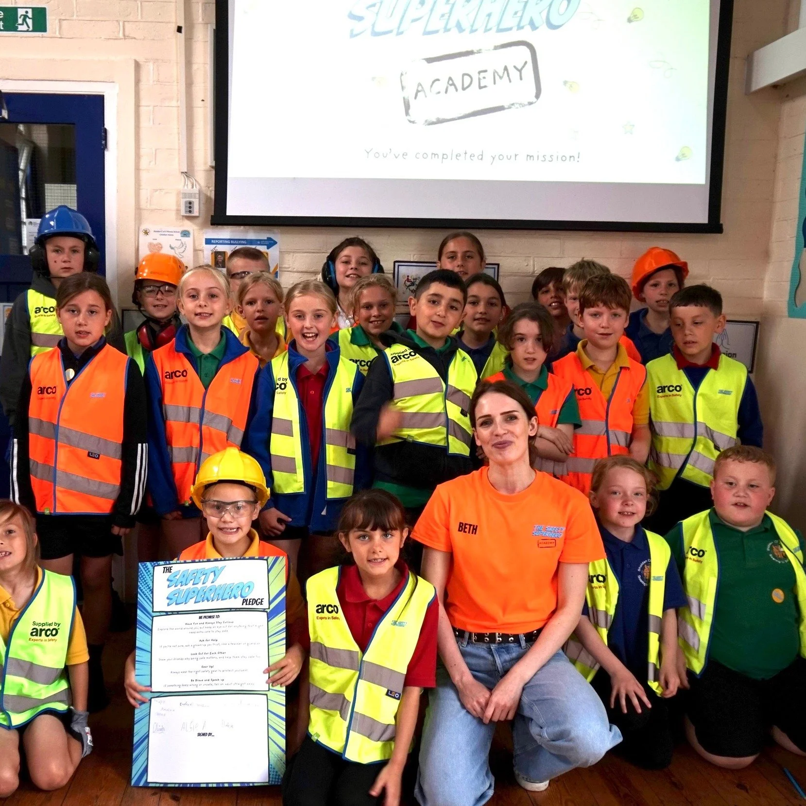 Last week, The Safety Superhero Academy&reg; delivered three mixed-age sessions at Sholden CofE Primary School in Kent, working with children from Reception through to Year 4.

We explored what it meant to be a Safety Superhero&reg; everyday! 🦸&zwj;