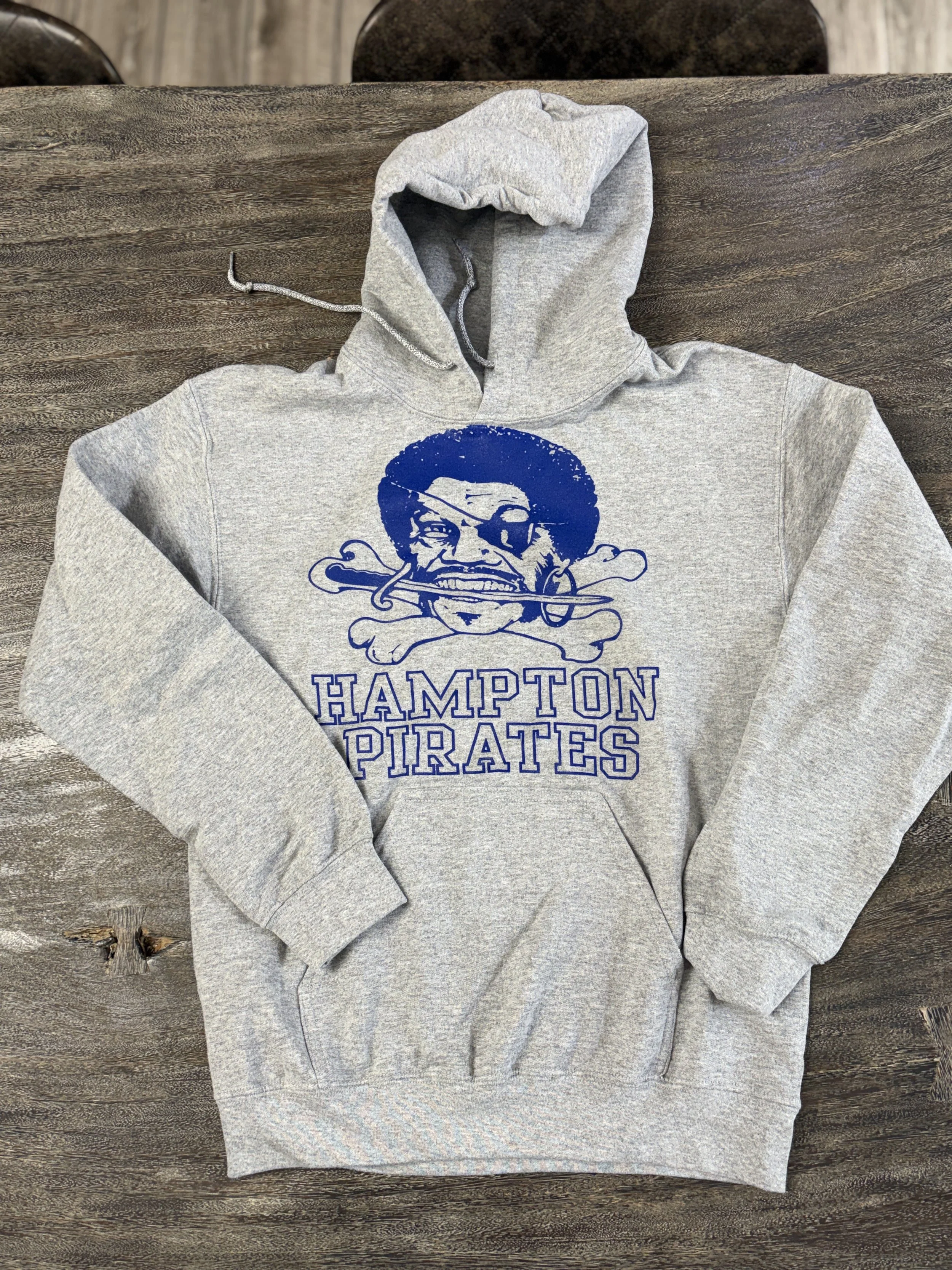 Hoodie - AfroPirate - Gray ($30)