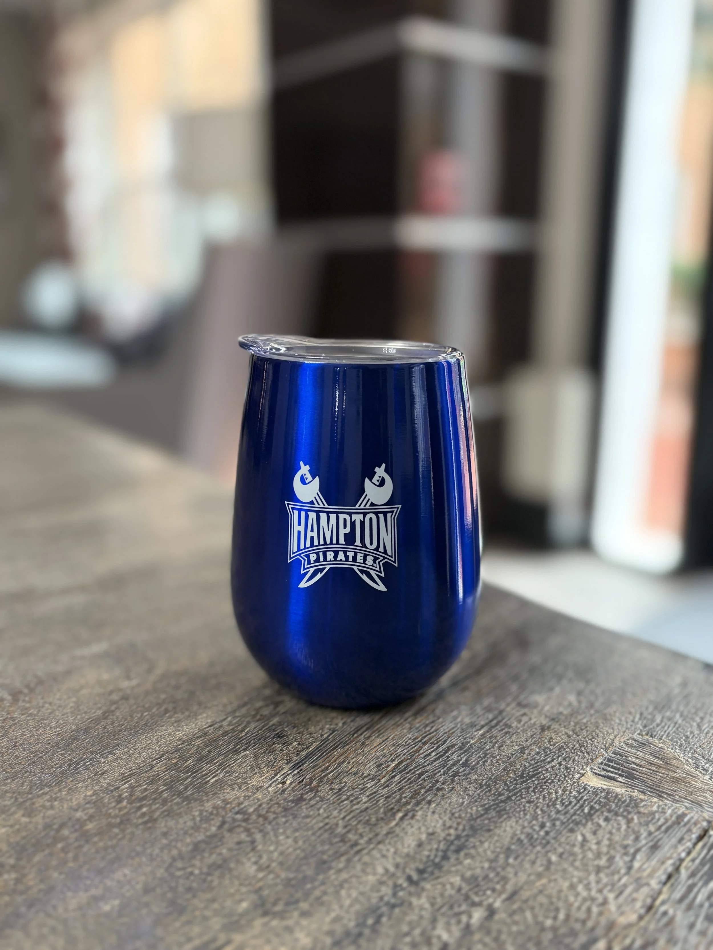 Insulated Tumbler - Hampton Pirates - Blue ($10)