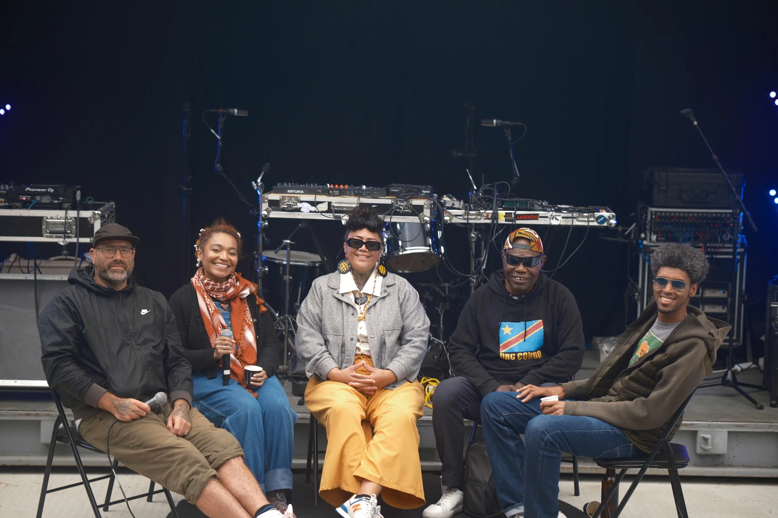 seated at a panel for performance arcade 2026