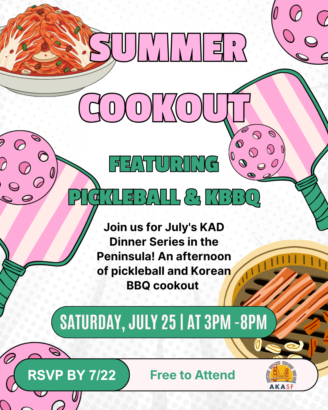 KAD Dinner Series: Summer Cookout