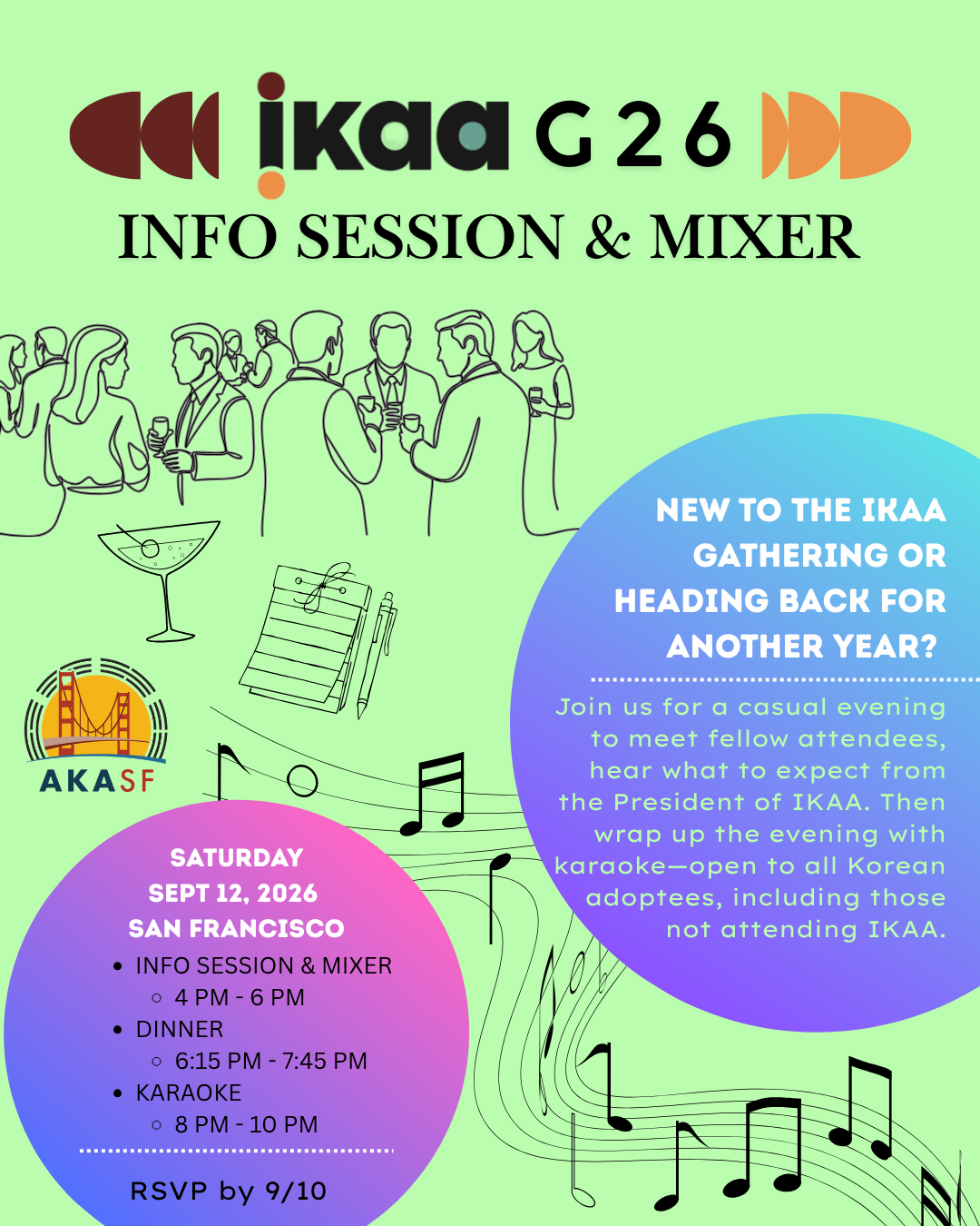 IKAA G26 Info Session & Mixer