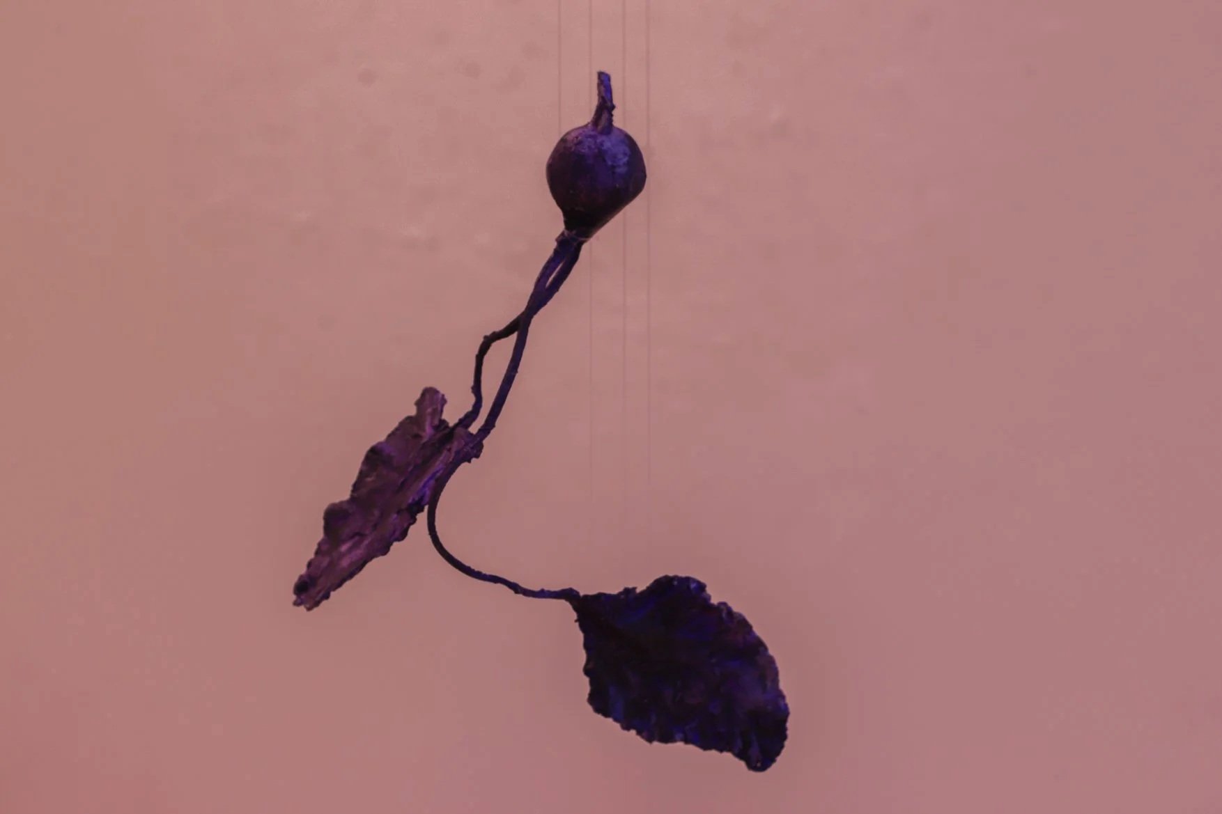 cast aluminium with violet dye oxide