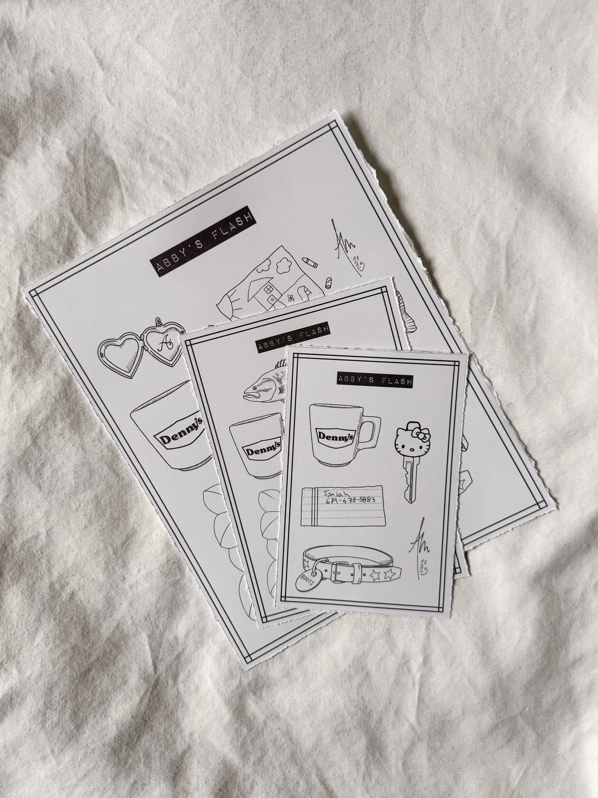 Custom Flash Sheet Art Print