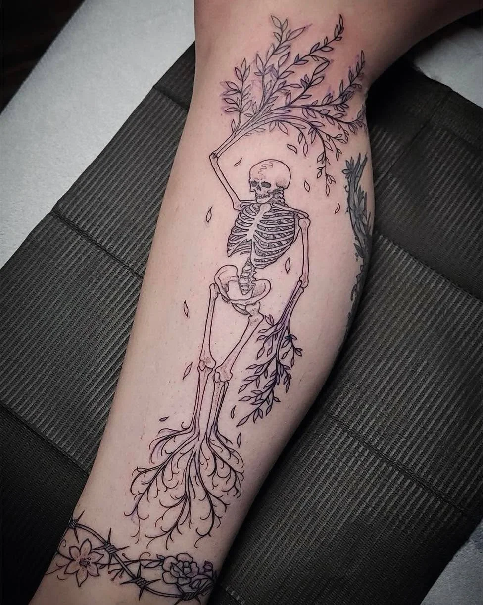 Life and death Skeleton by Daniel💀@danielellistattoo #skeletontattoo #lifeanddeath #fromdeathcomeslife #finelinetattoos #atomicvalkyrie 

🔥Daily reminder to vote at www.votemiddlegeorgia.com🔥
Services➡️Tattoo/Piercing Parlor➡️Atomic Valkyrie