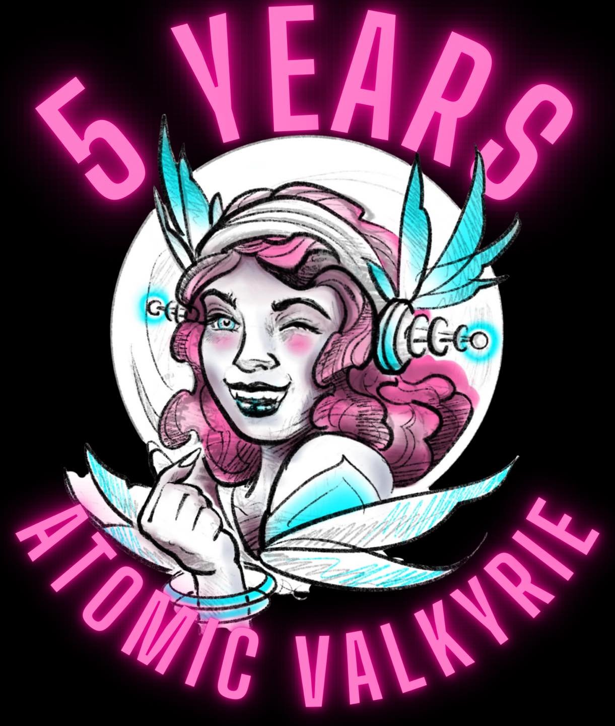 ✨Today marks 5 Years of Atomic Valkyrie!🎉

Through blood, sweat, tears, laughter, and a whole lot of love, we&rsquo;ve come a long way from that first year. And we couldn&rsquo;t have done it without all of you! 

As a token of our appreciation, we&