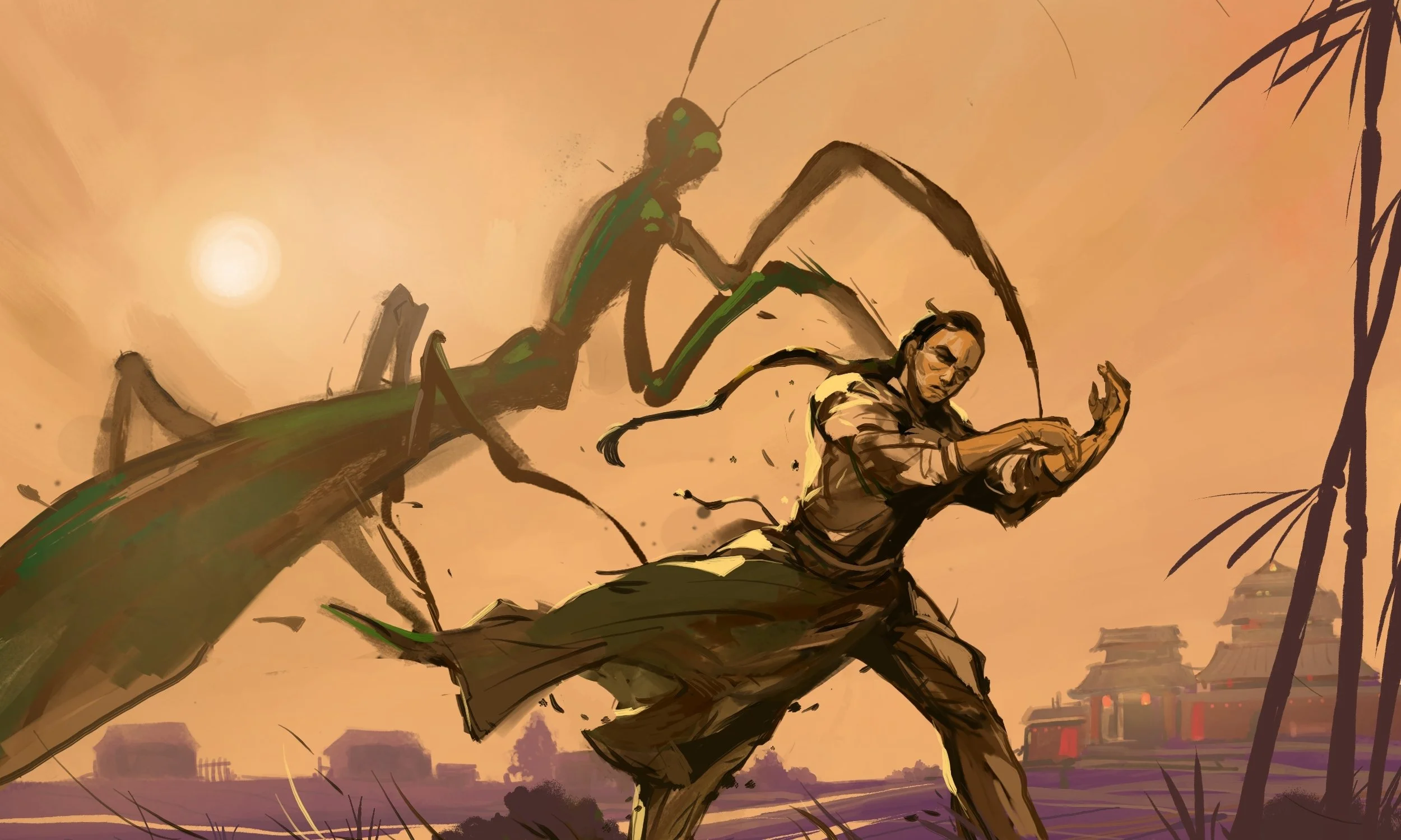 Mantis Boxer - Fists & Fiends