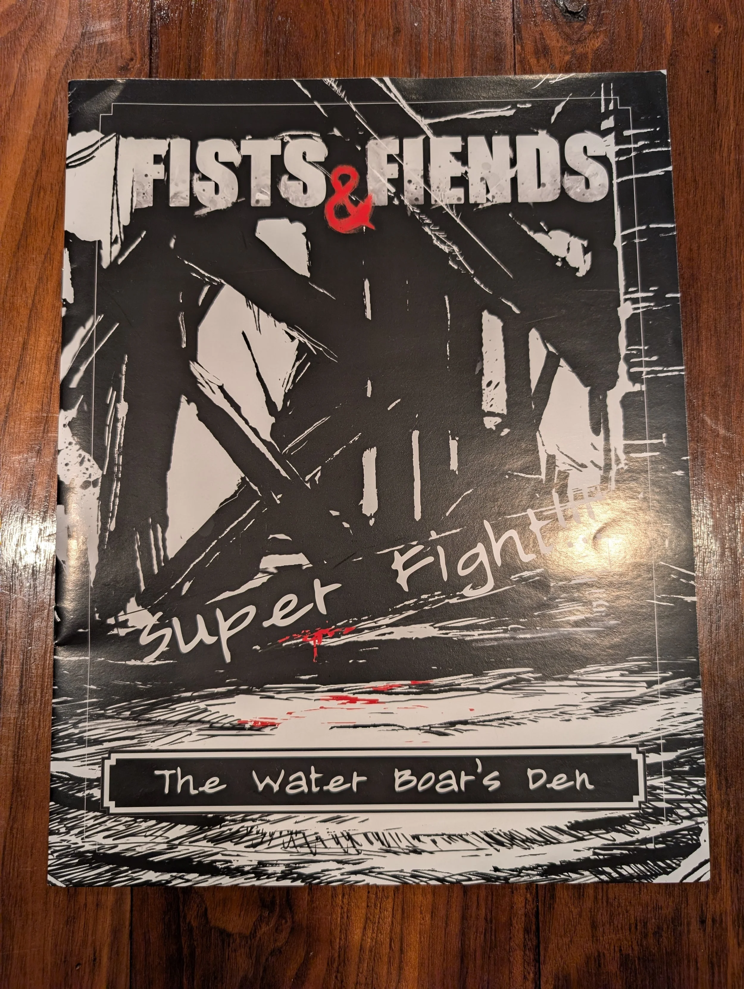 Fiend-Zine #1 - The Water Boar's Den