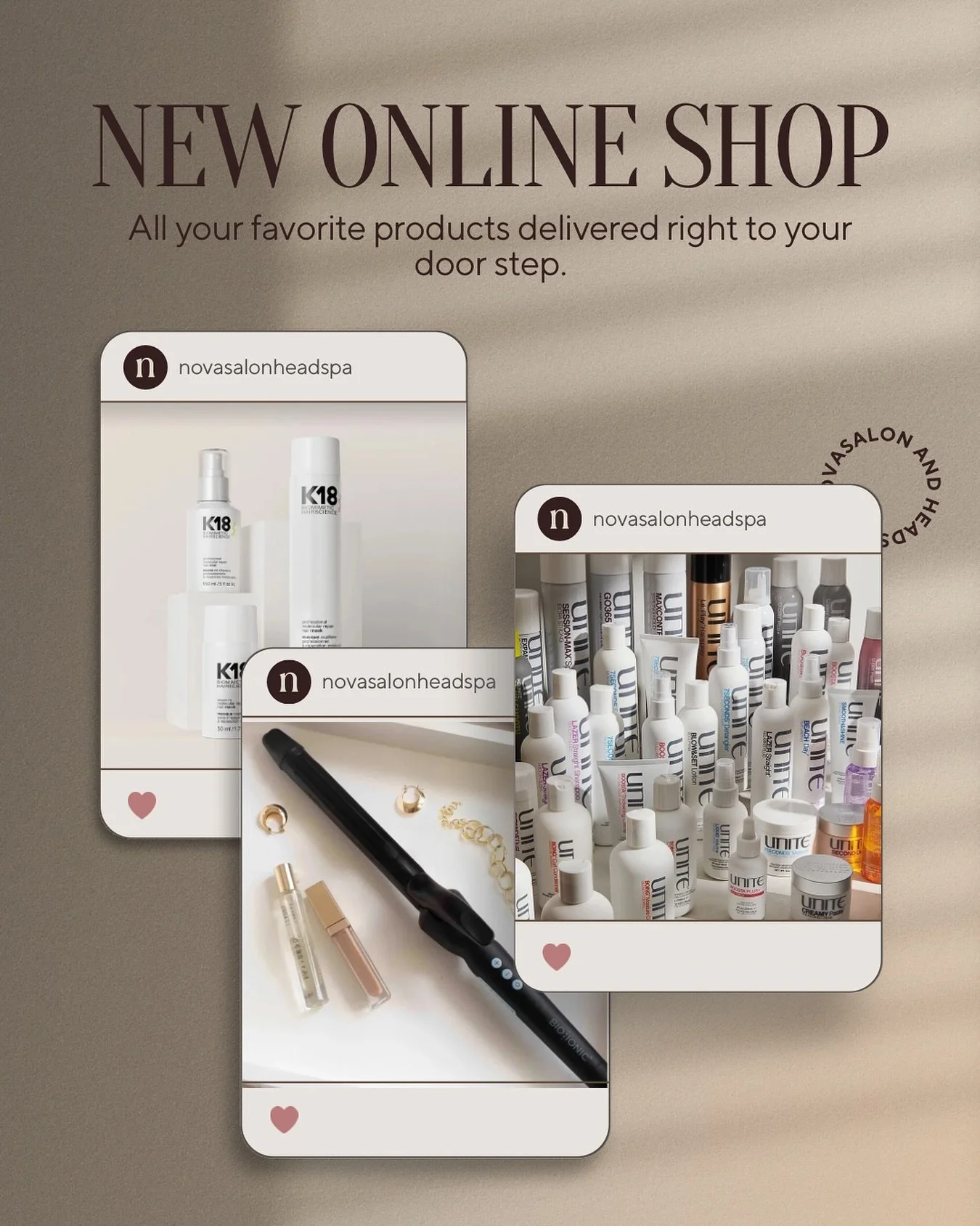 support your local hairstylists! | you can now shop all your favorite products and have them delivered directly to your door step ☁️ 

each purchase you make is an opportunity to support your hairstylist verse the big box stores. shipping is fast and
