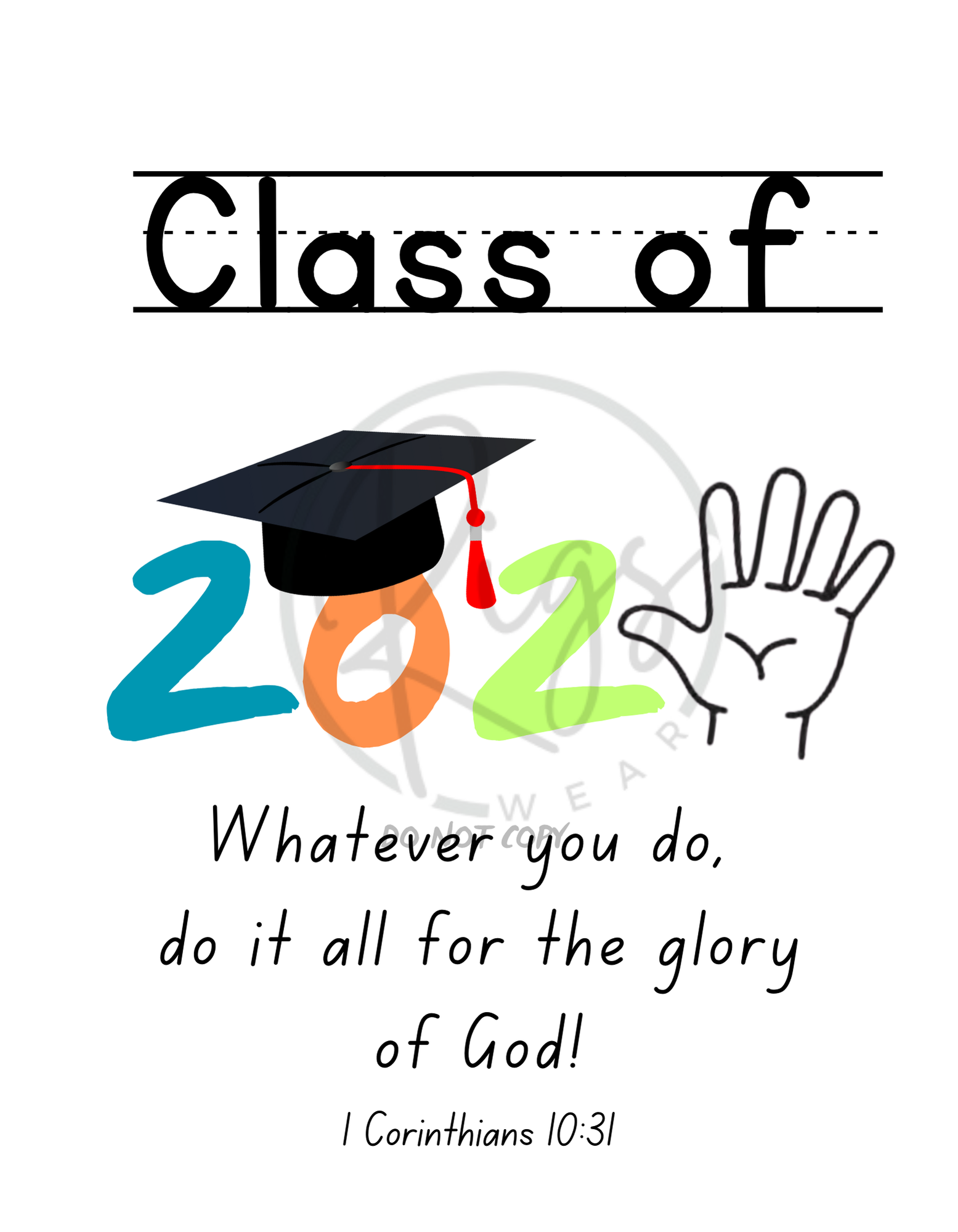 Kids 2025 Grad-Font of shirt with rigs .png