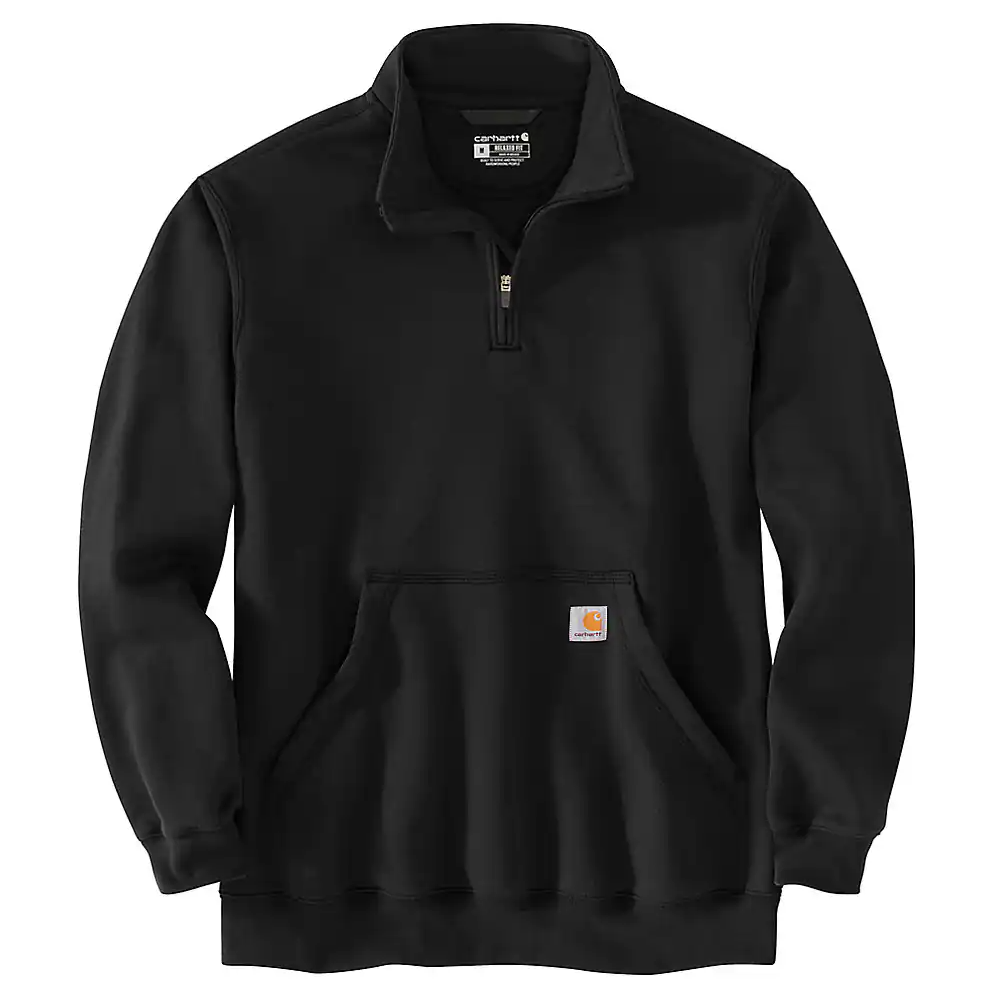 Carhartt Quarter Zip Black.png