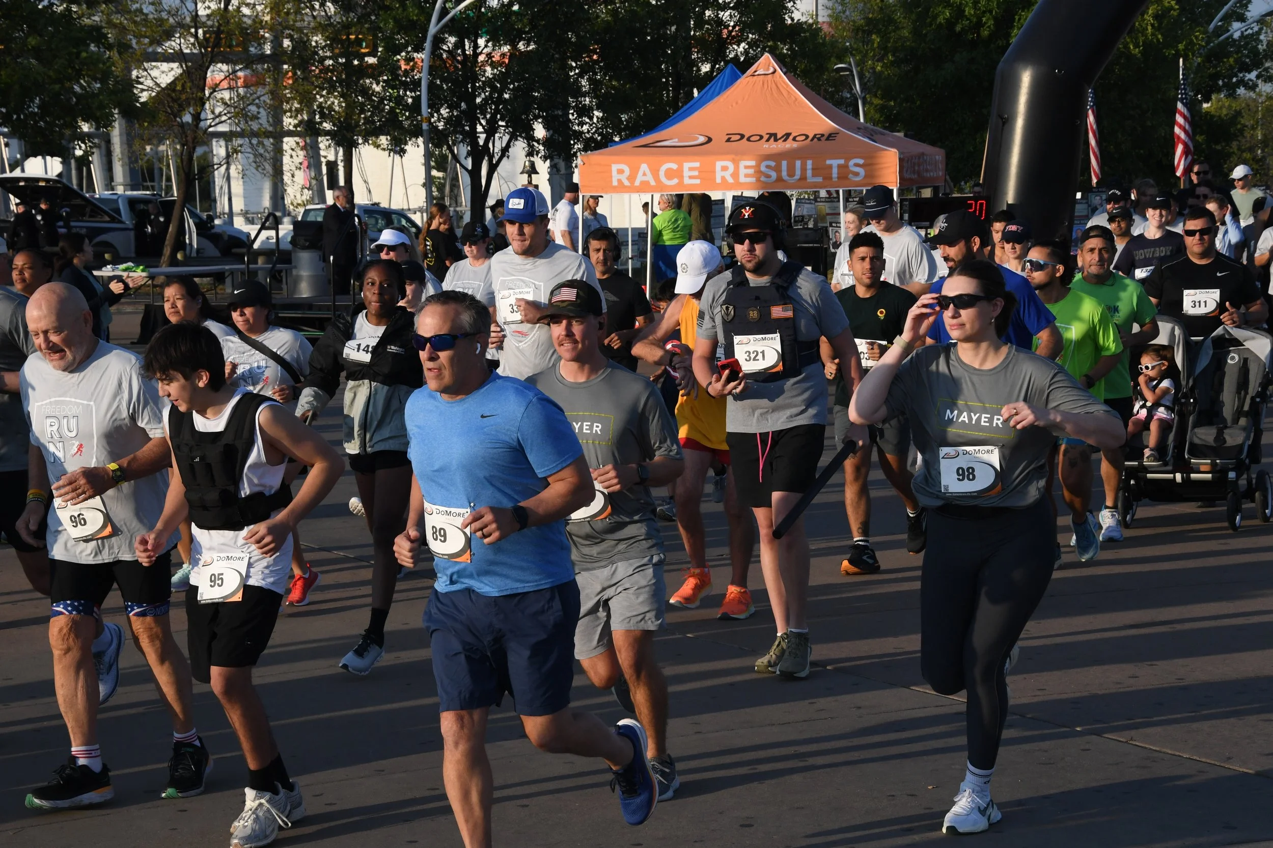 2024 Freedom Run honoring first responders