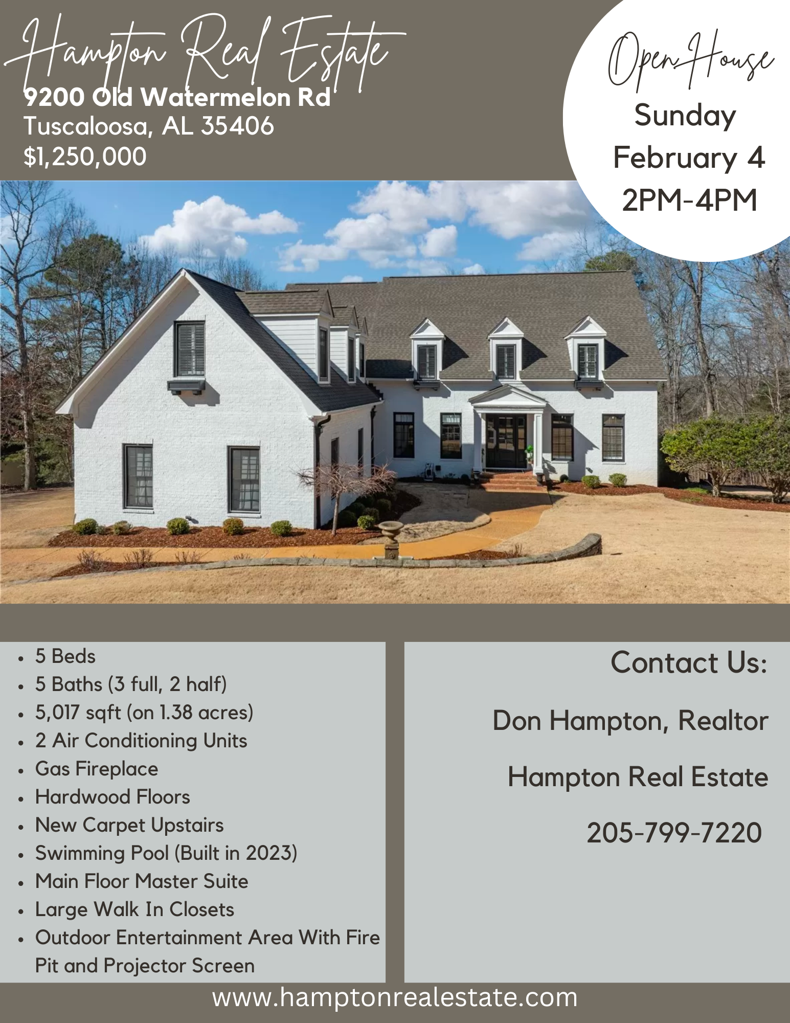 Editable Canva Real Estate Flyer