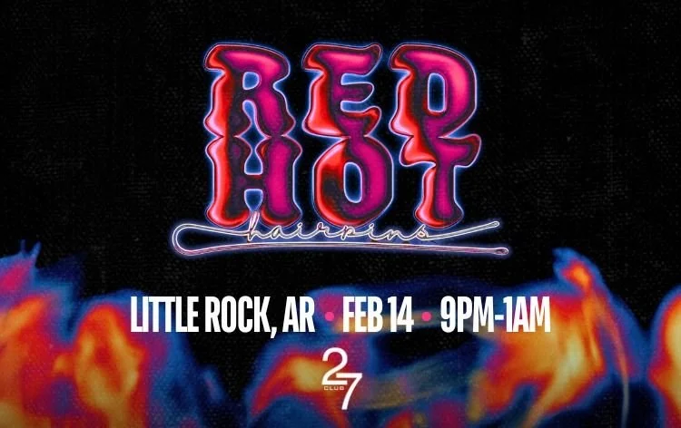 Red Hot Hairpins (Valentine's Day)