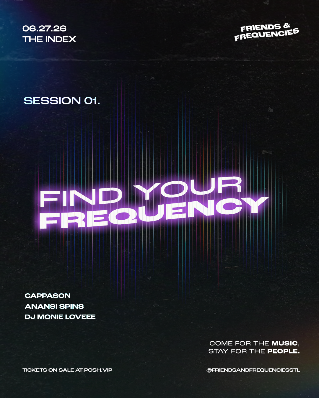 Friends & Frequencies Session 01: Find Your Frequency