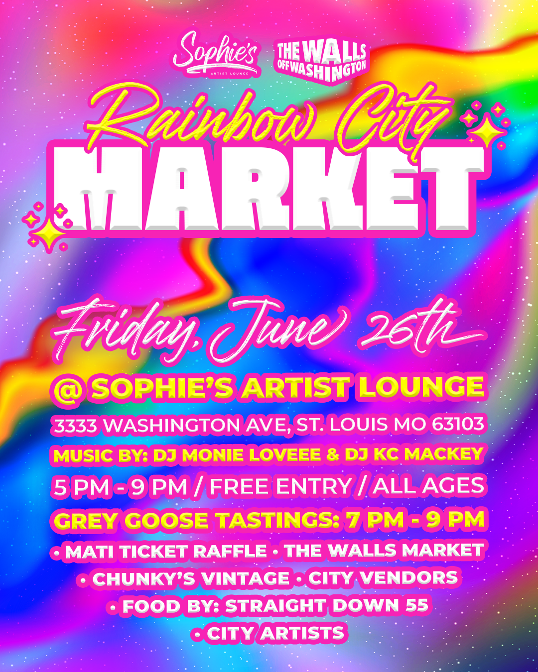 Rainbow Connection: Pride Market at Sophie's