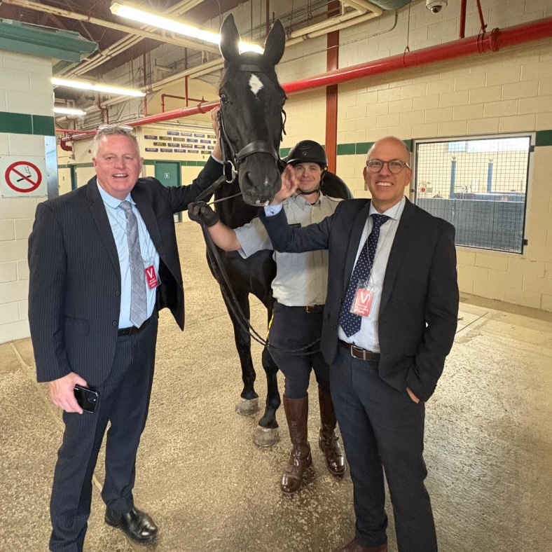 Invitation to visit the Royal Canadian Mounted Police Academy in Ottawa.