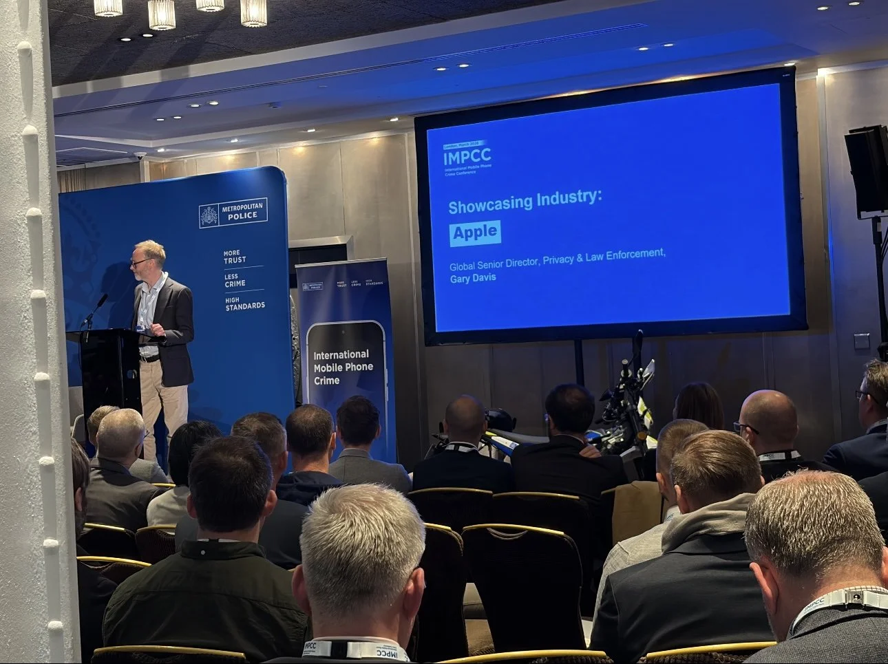 GCG attends the International Mobile Phone Crime Conference!